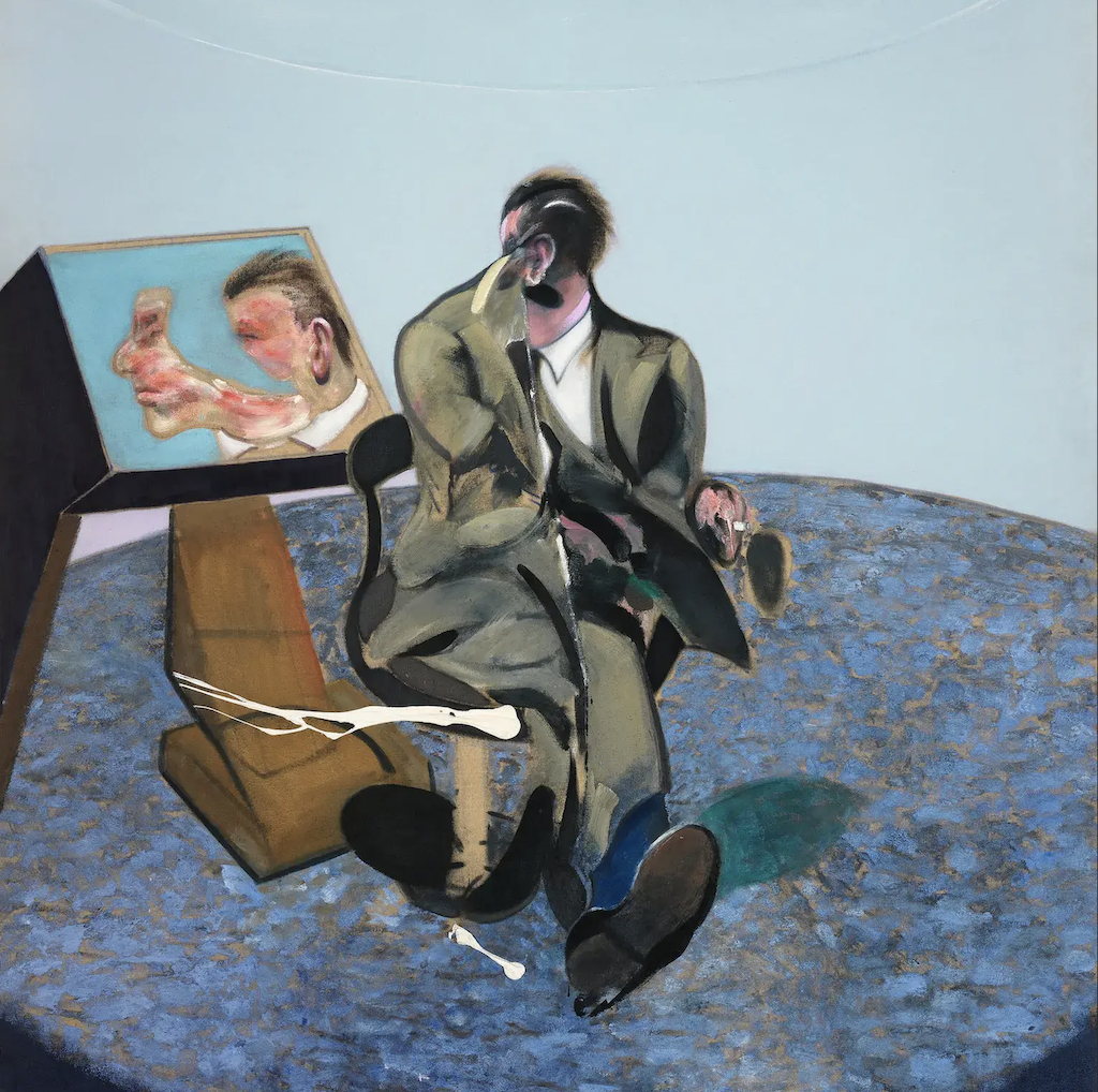 Image of Portrait of George Dyer in a Mirror by Francis Bacon